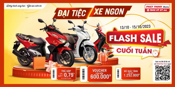 FLASH SALE CUỐI TUẦN | ĐẠI TIỆC XE NGON